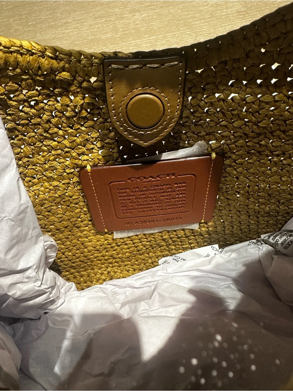Coach Brooklyn Shoulder Bag 28 in muted olive